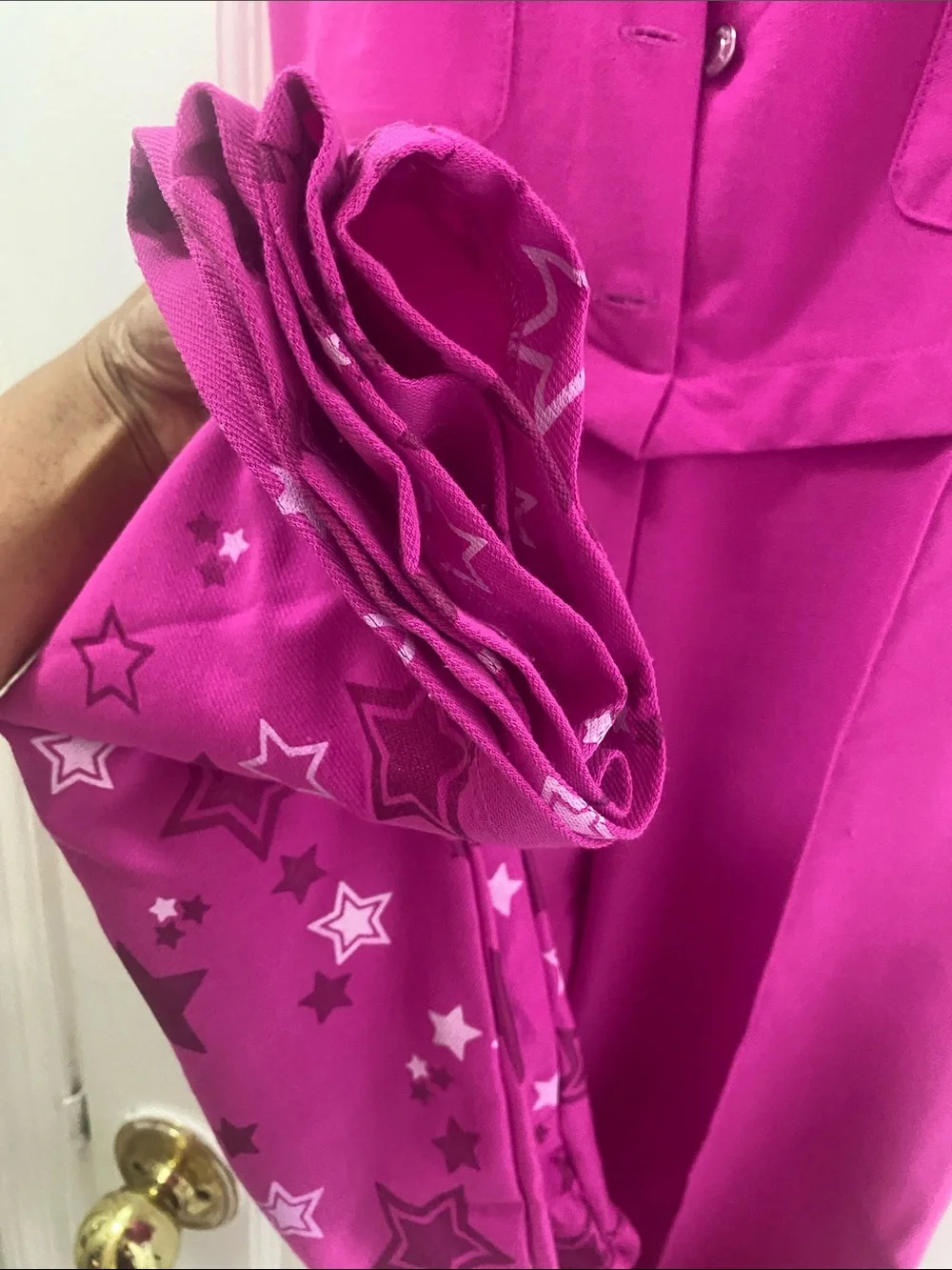 Spirit Barbie The Movie Kids Western Cowgirl Jumpsuit Costume Pink Size L